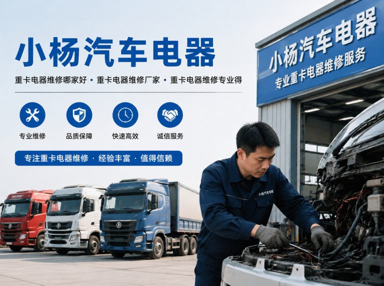 集贤县为重卡运输提供电器维修方案